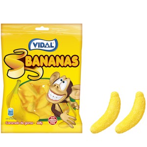 Мармелад «Бананы» в упаковке, Vidal